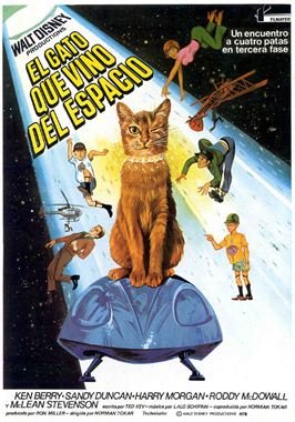 El gato que vino del espacio