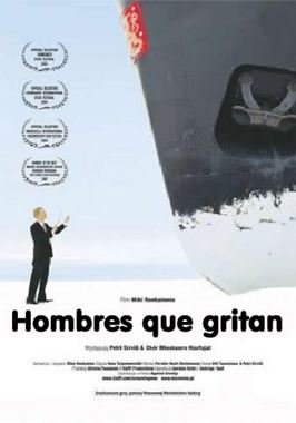 Hombres que gritan